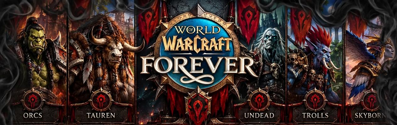 Supplied Ebonlore World of Warcraft: Forever campaign artwork